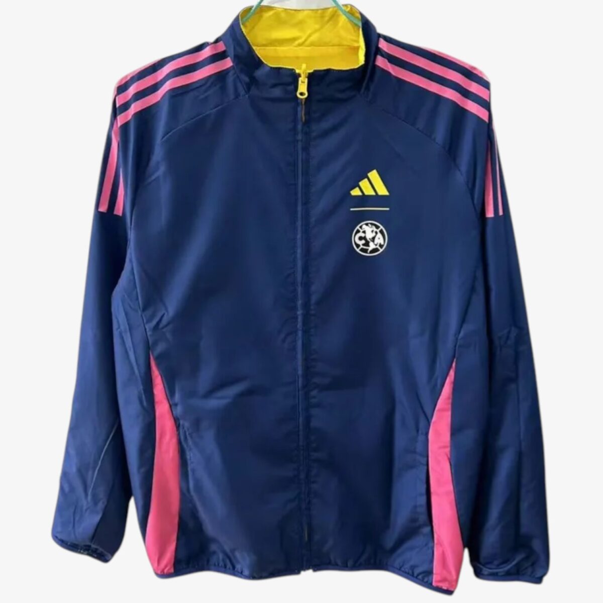 Club America Yellow & Royal blue Double Sided Windbreaker 2025/26