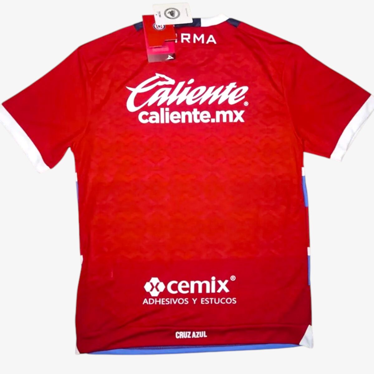 Cruz Azul Red Blue Goalkeeper Jersey 2024/25 - Image 2