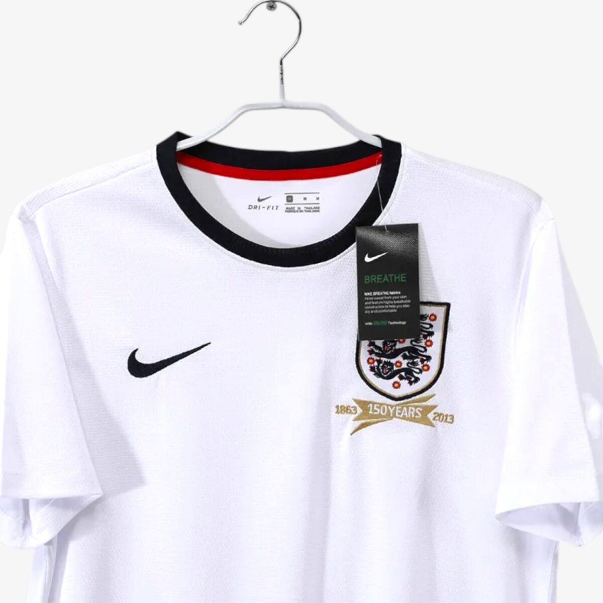 England 150th Home Retro Jersey 2013 - Image 8