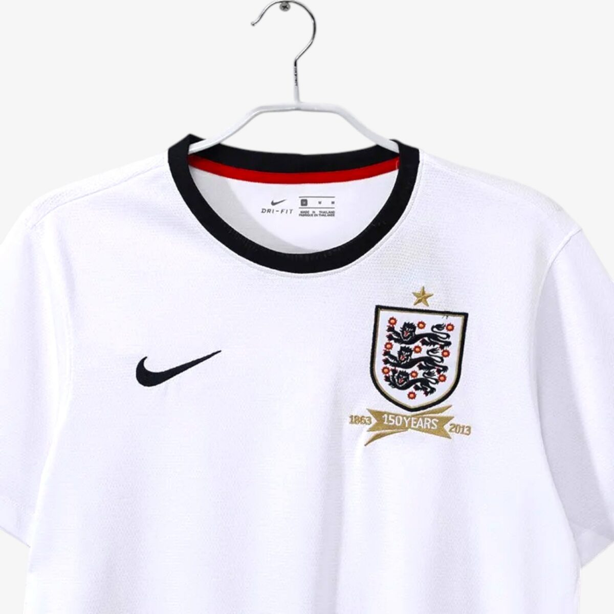 England 150th Home Retro Jersey 2013 - Image 3