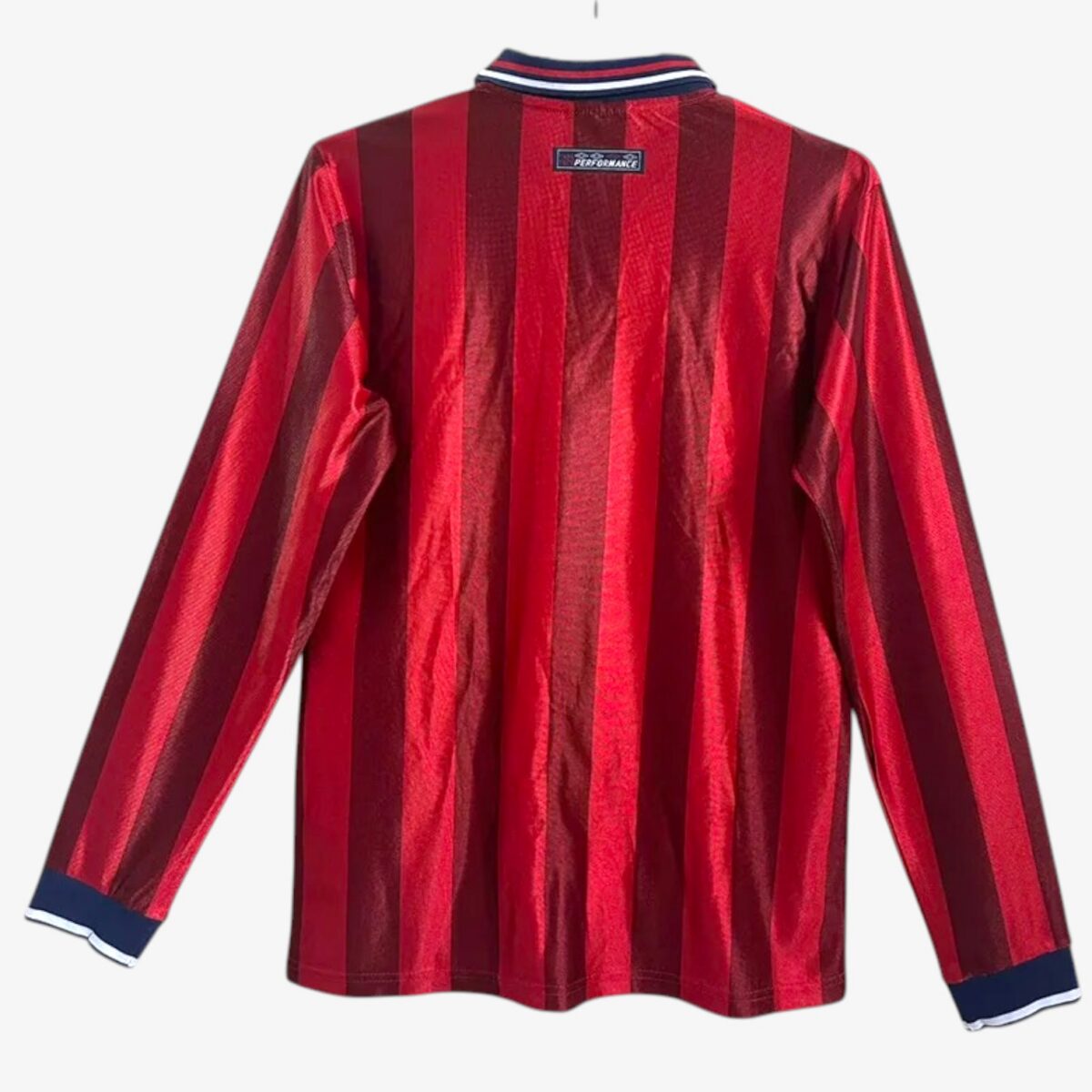 England Away Long Sleeve Retro Jersey 1998 - Image 2