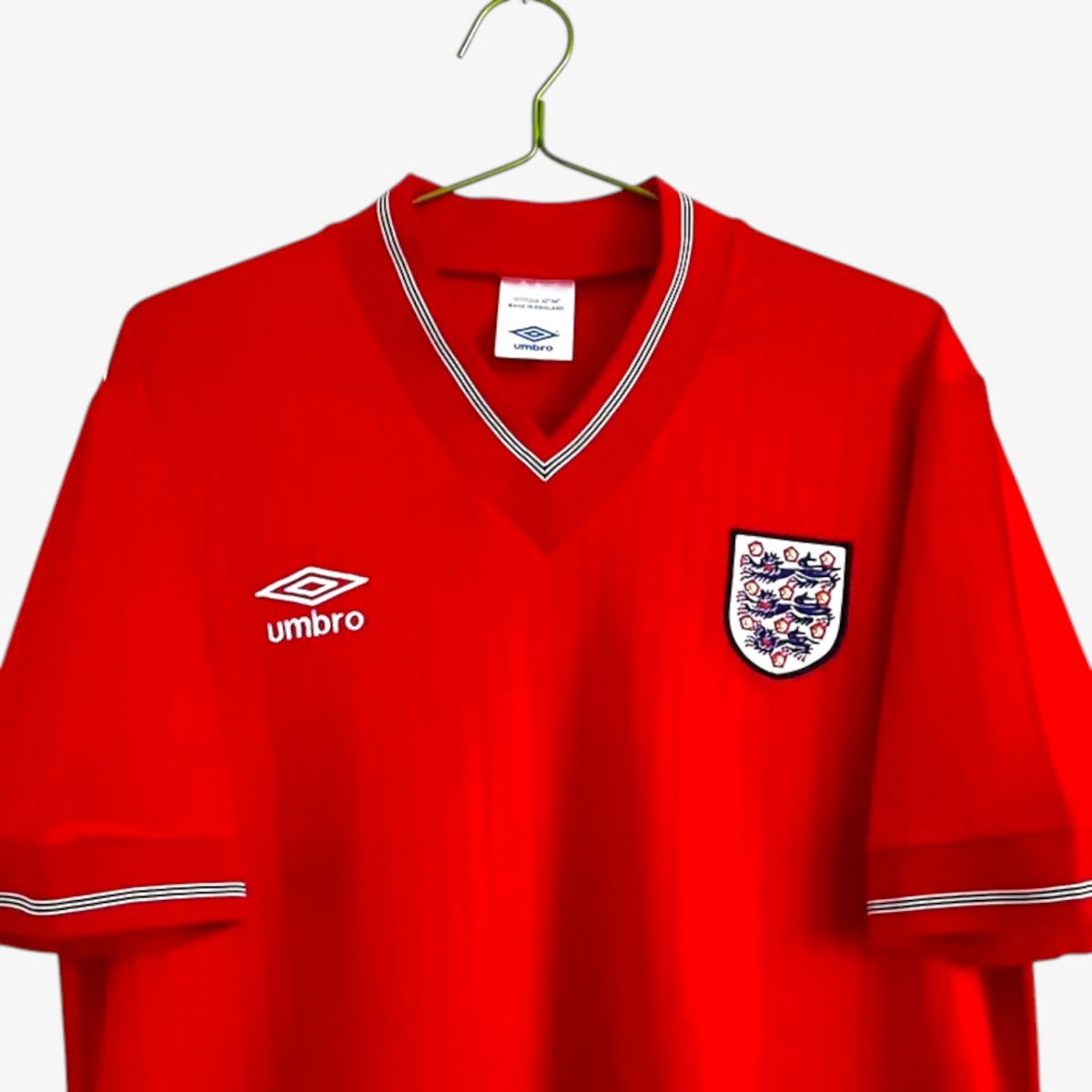 England Away Retro Jersey 1984/87 - Image 4