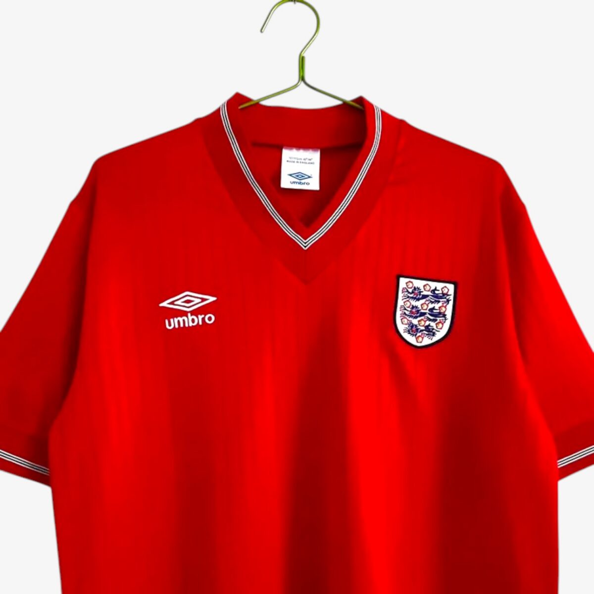 England Away Retro Jersey 1984/87 - Image 6
