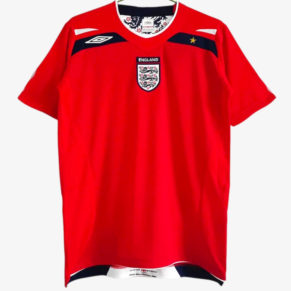 England Away Retro Jersey 2008