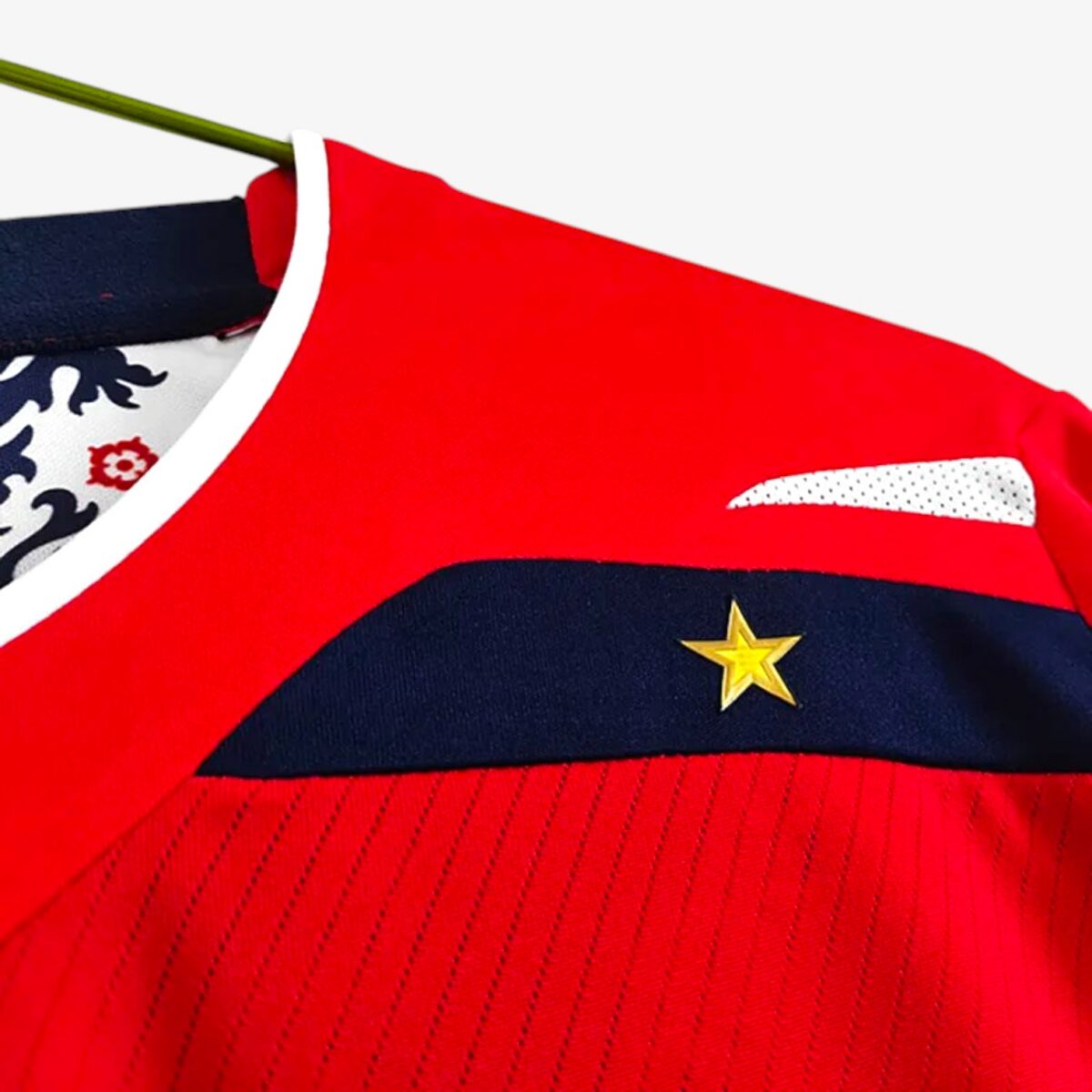 England Away Retro Jersey 2008 - Image 7