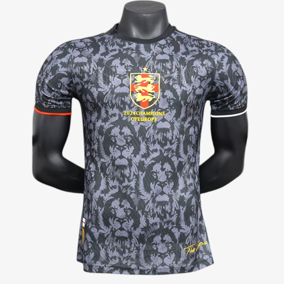 England Black Lion Head Special Edition Training Jersey 2024/25