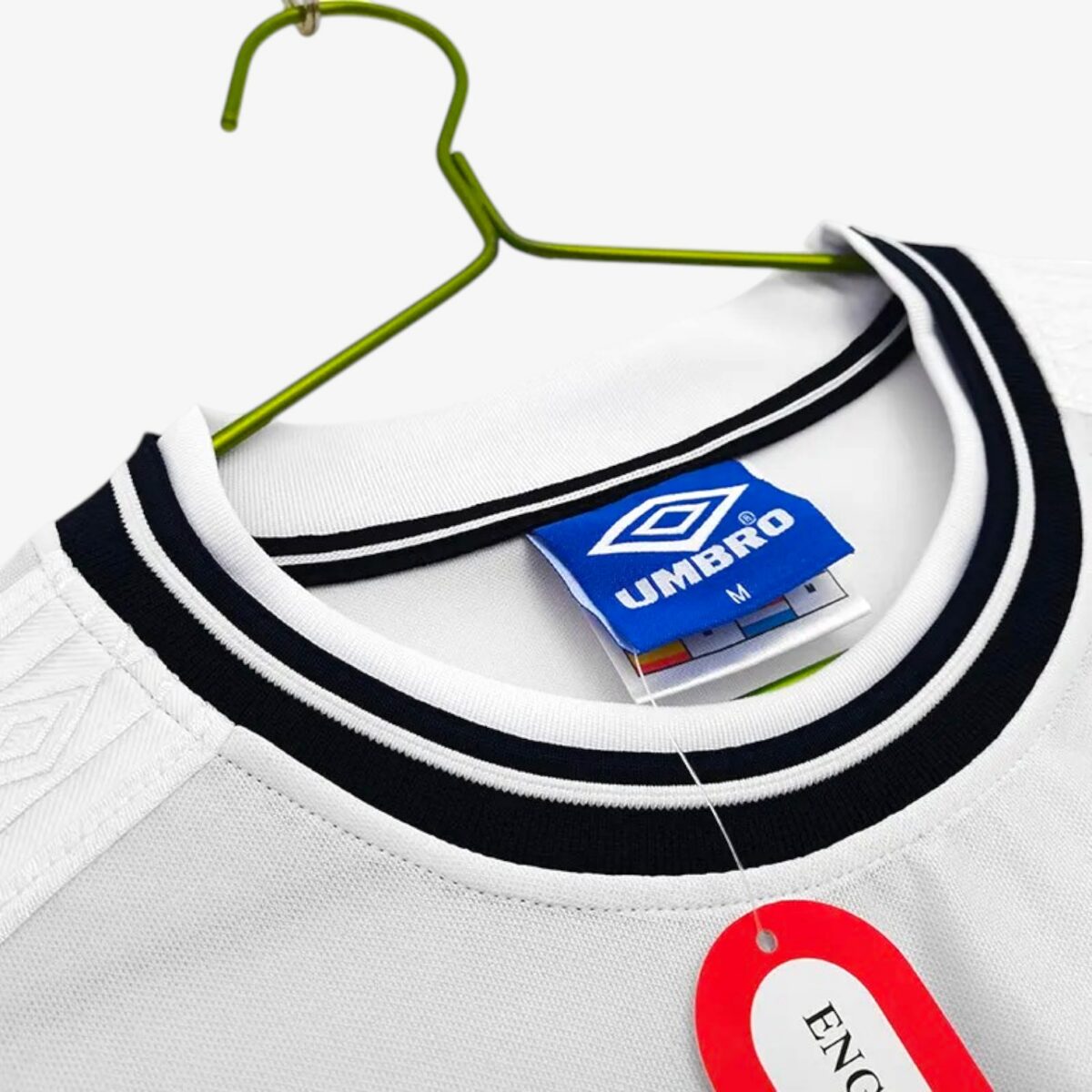 England Home Retro Jersey 1999/01 - Image 3