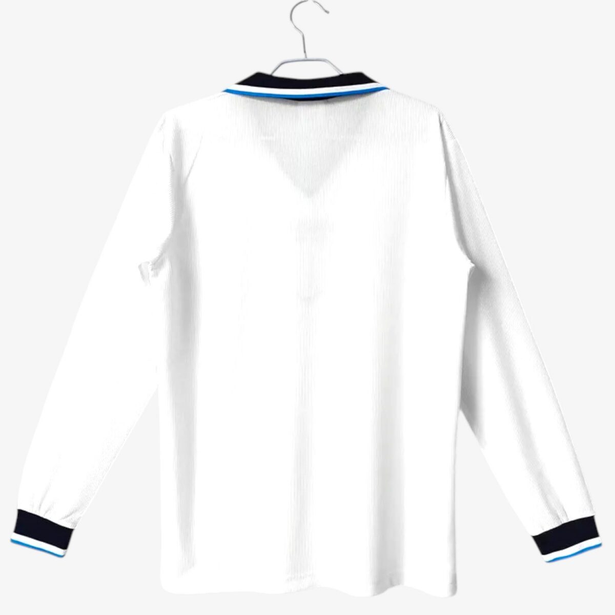 England Home Retro Long Sleeve Jersey 1996 - Image 2