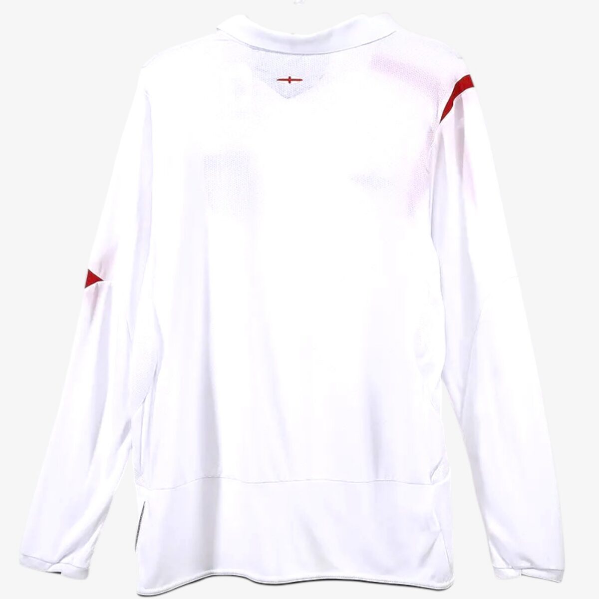 England Home Retro Long Sleeve Jersey 2006 - Image 2