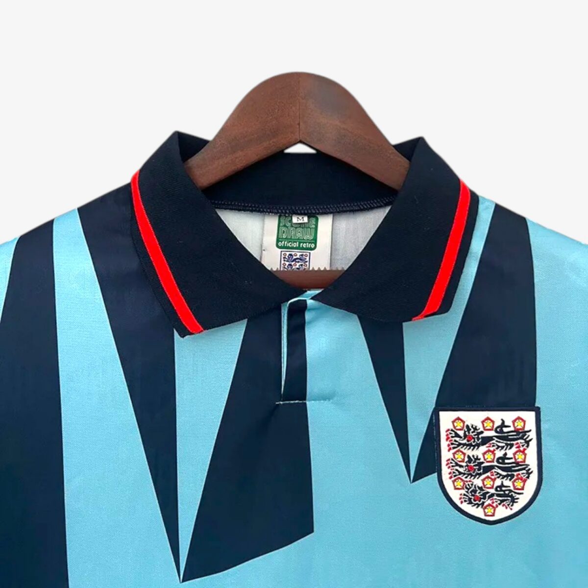 England Third Retro Jersey 1992 - Image 4
