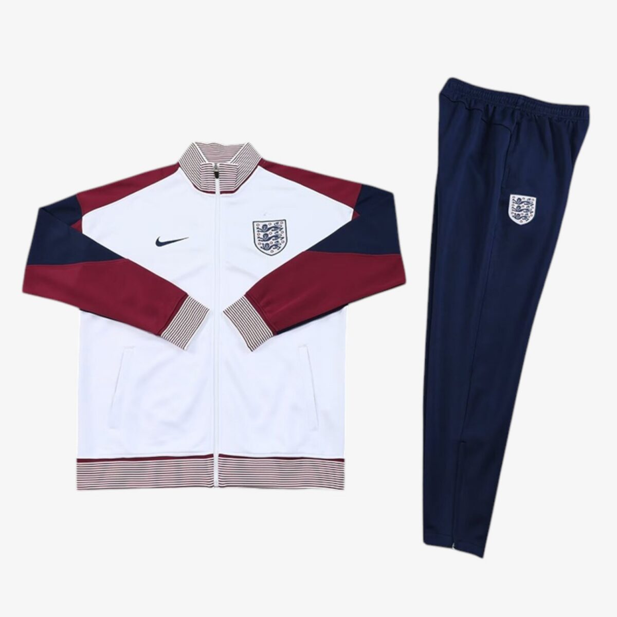 England White Jacket Tracksuit 2024/25 - Image 3