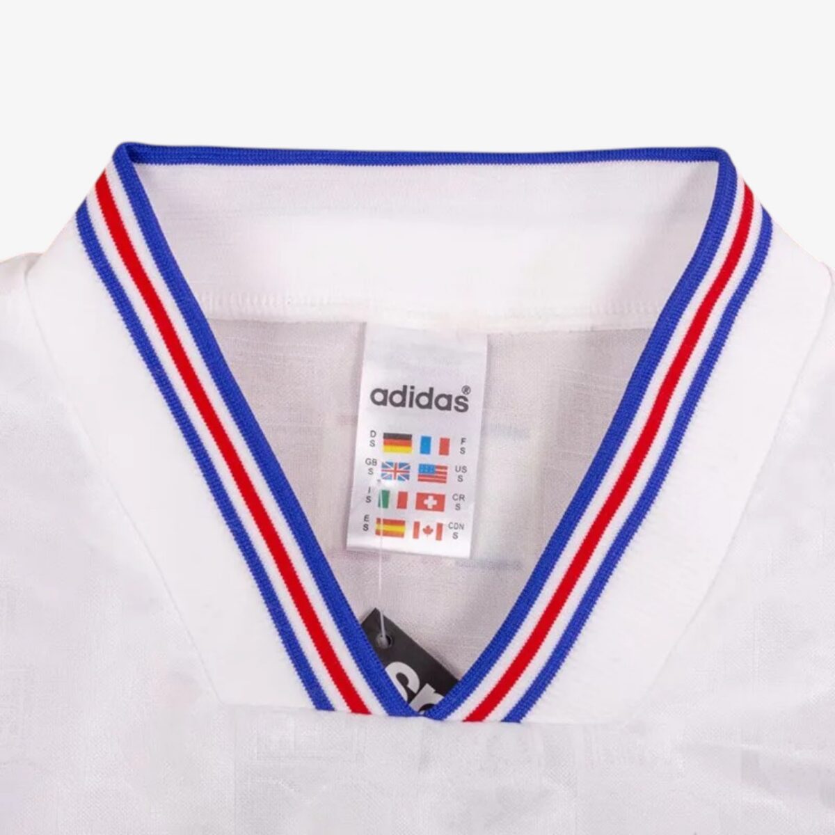 France Away Retro Jersey 1996 - Image 3