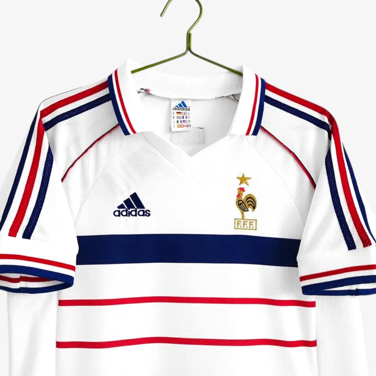 France Away Retro Jersey 1998 - Image 5