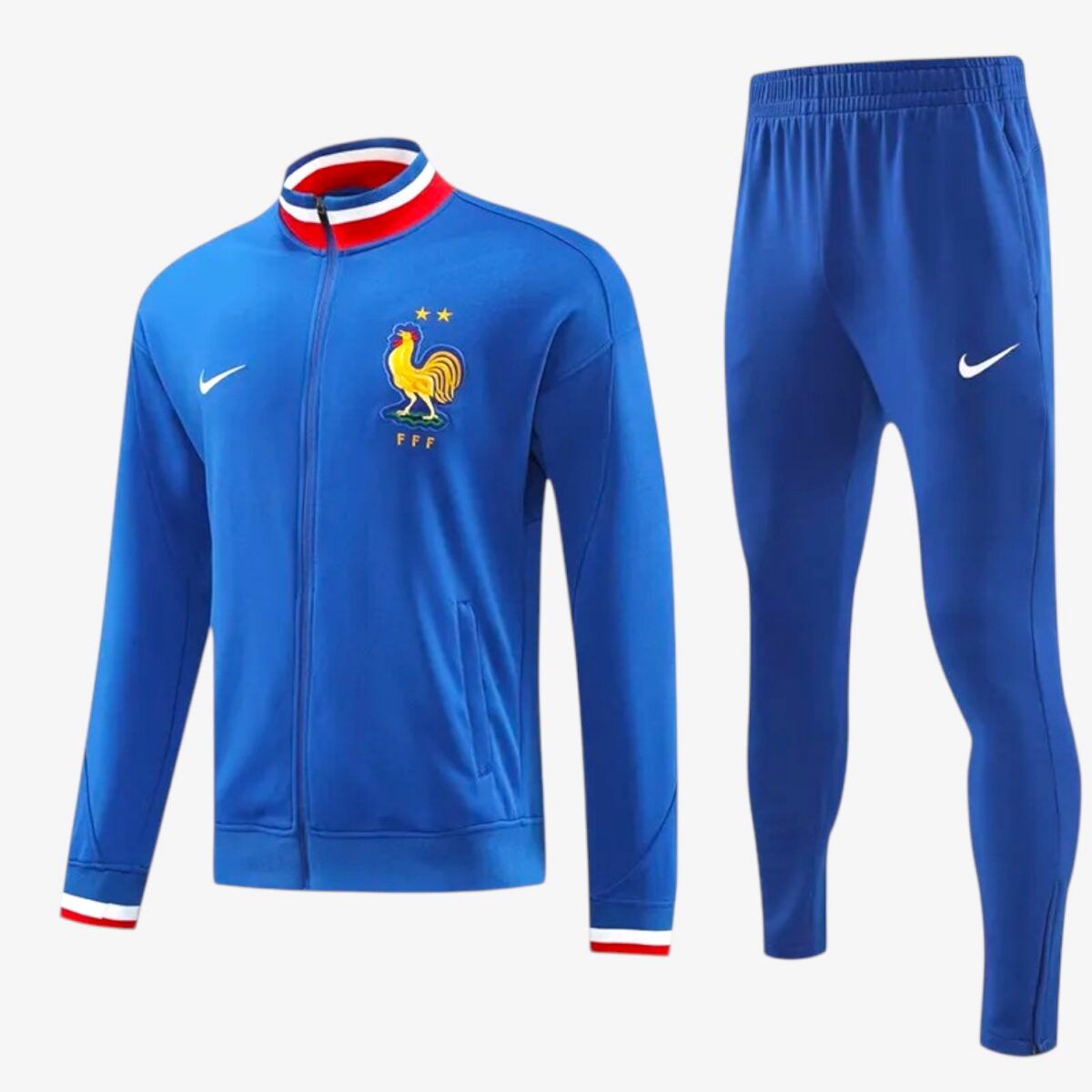 France Blue Color Jacket Tracksuit 2024/25 - Image 10