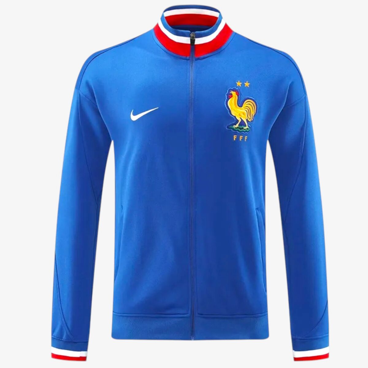 France Blue Color Jacket Tracksuit 2024/25 - Image 3