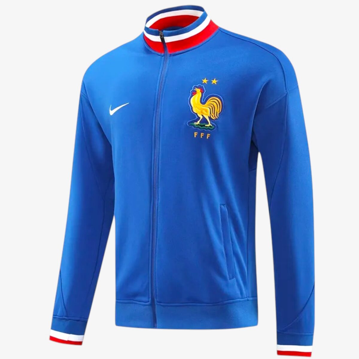 France Blue Color Jacket Tracksuit 2024/25 - Image 4