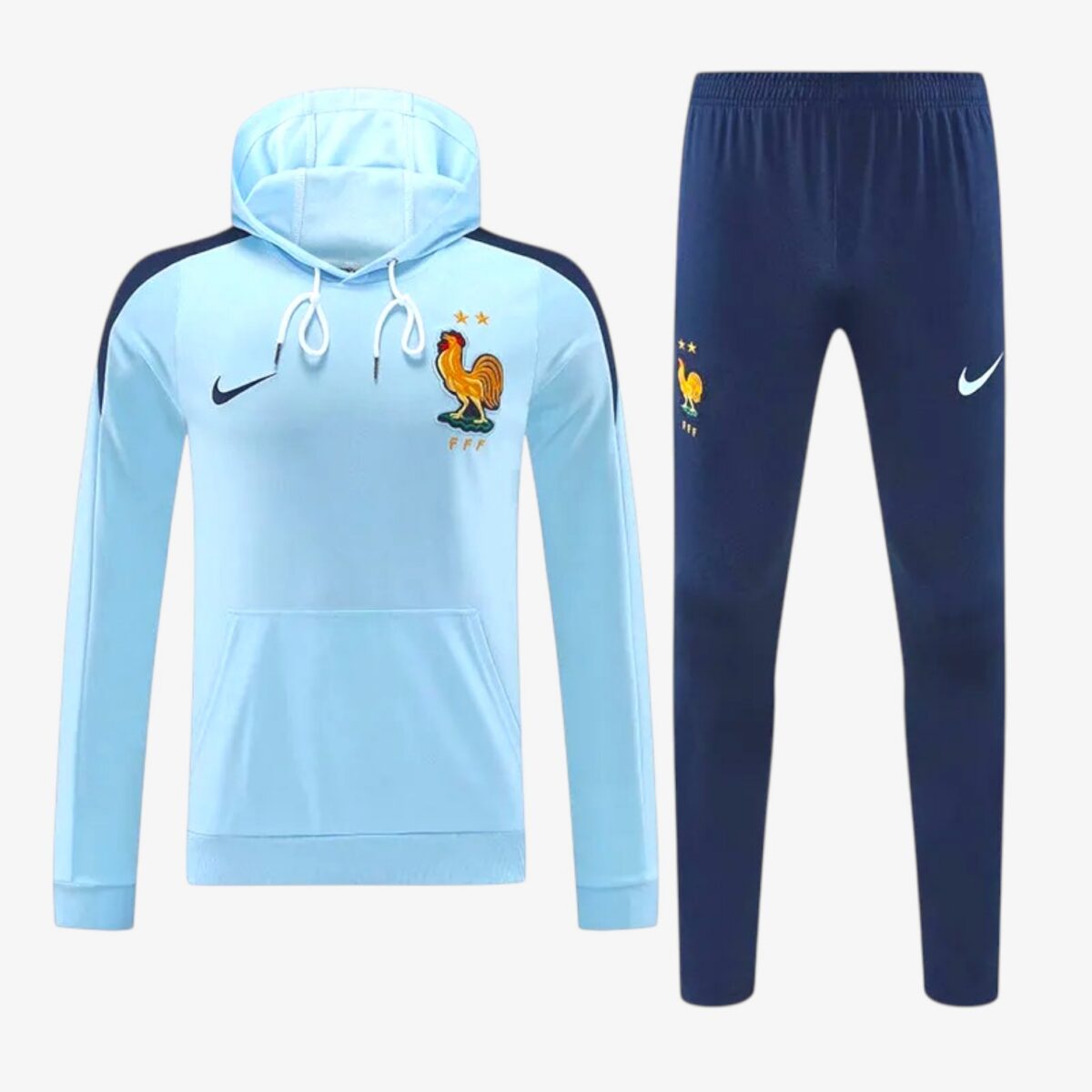 France Blue Hooded Tracksuit 2024/25