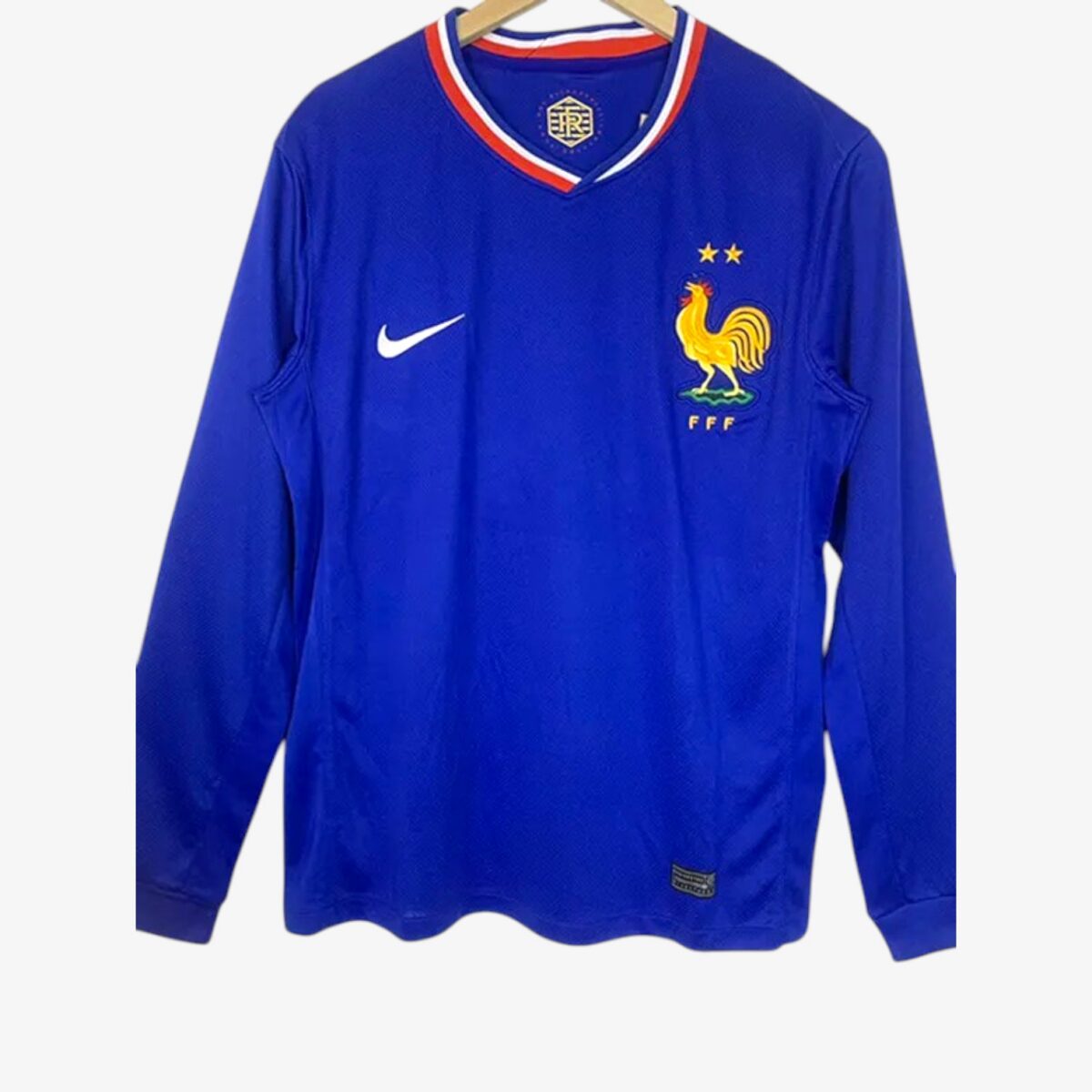 France Home Long Sleeve Jersey 2024/25