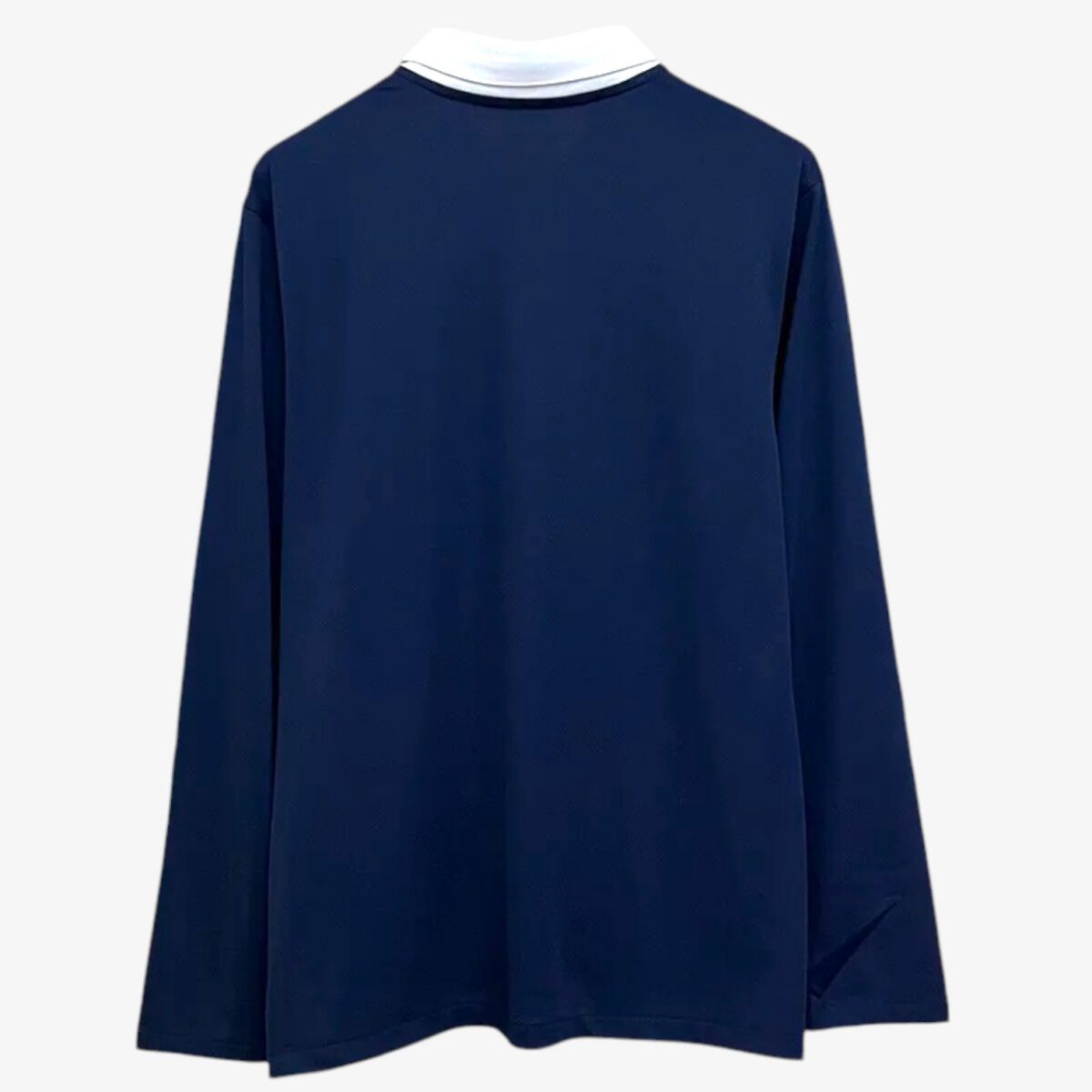 France Home Long Sleeve Retro Jersey 2014 - Image 2