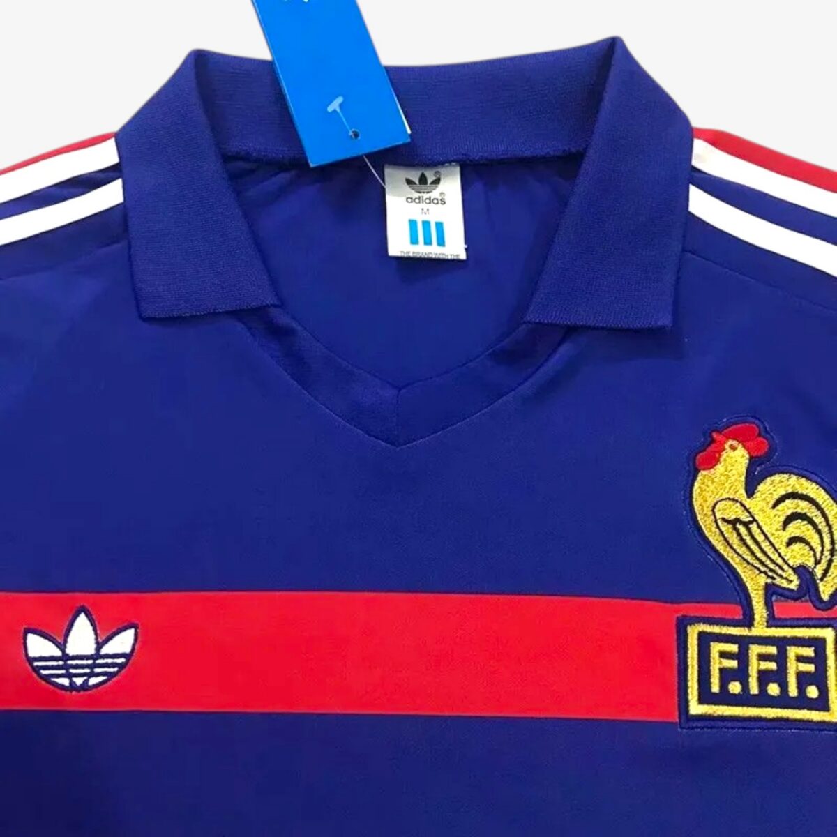 France Home Retro Jersey 1984/86 - Image 3