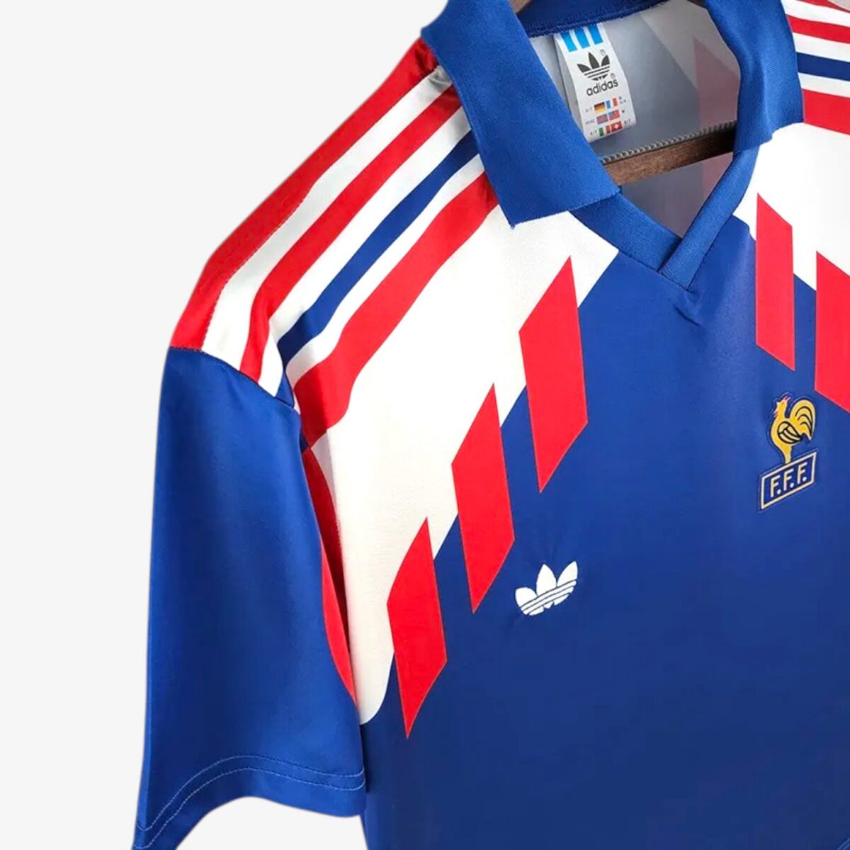 France Home Retro Jersey 1988/90 - Image 3