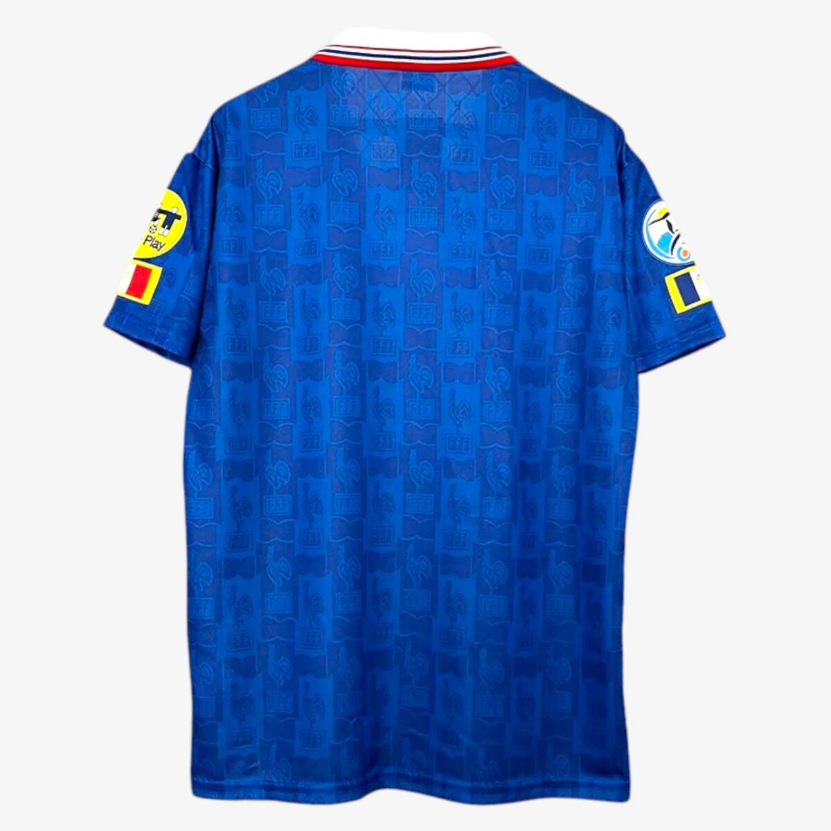 France Home Retro Jersey 1996 - Image 2