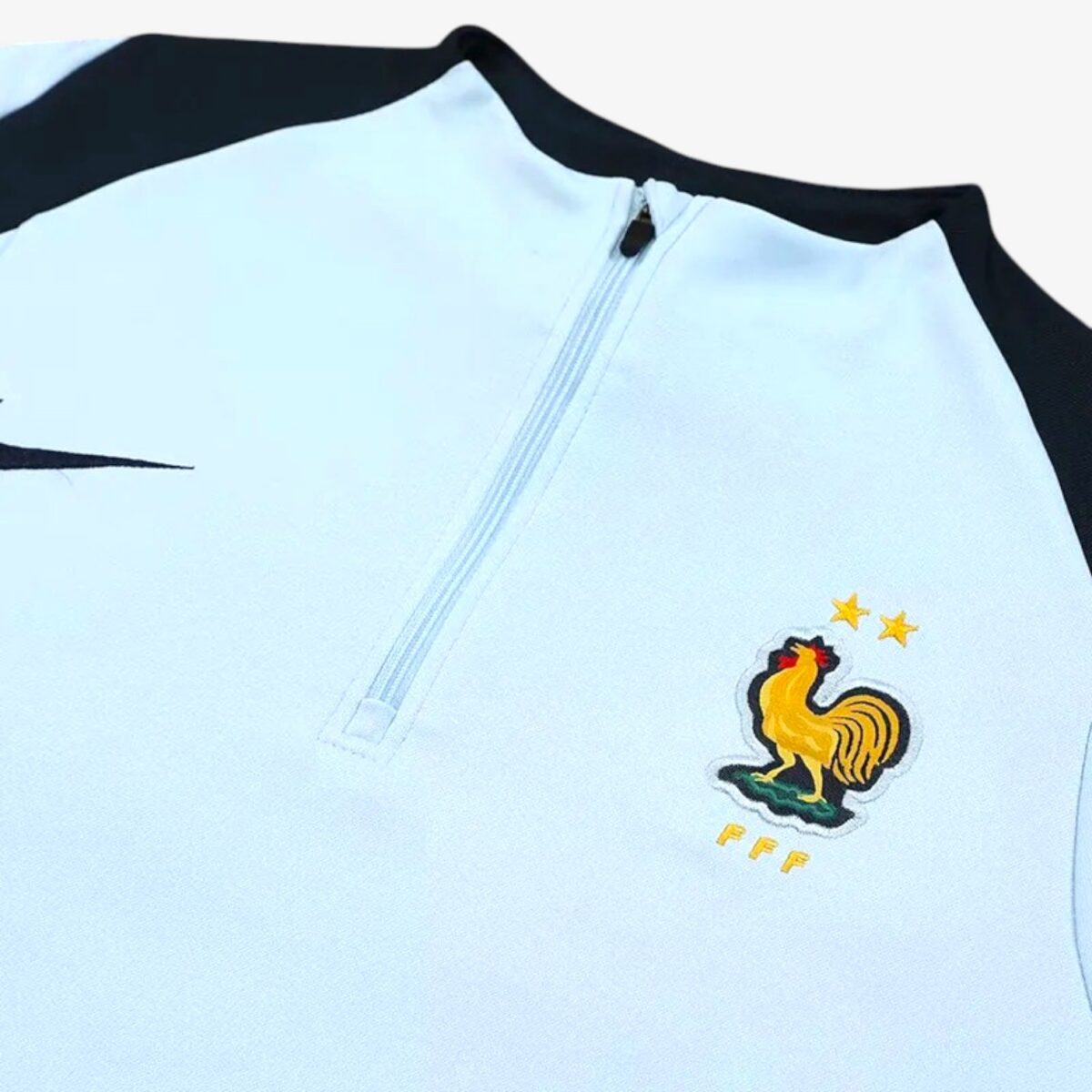 France Light Blue Half Pull Tracksuit 2024/25 - Image 5