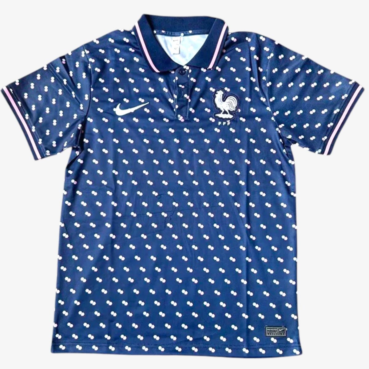 France Royal Blue Classic Polo Short Sleeve 2021/23