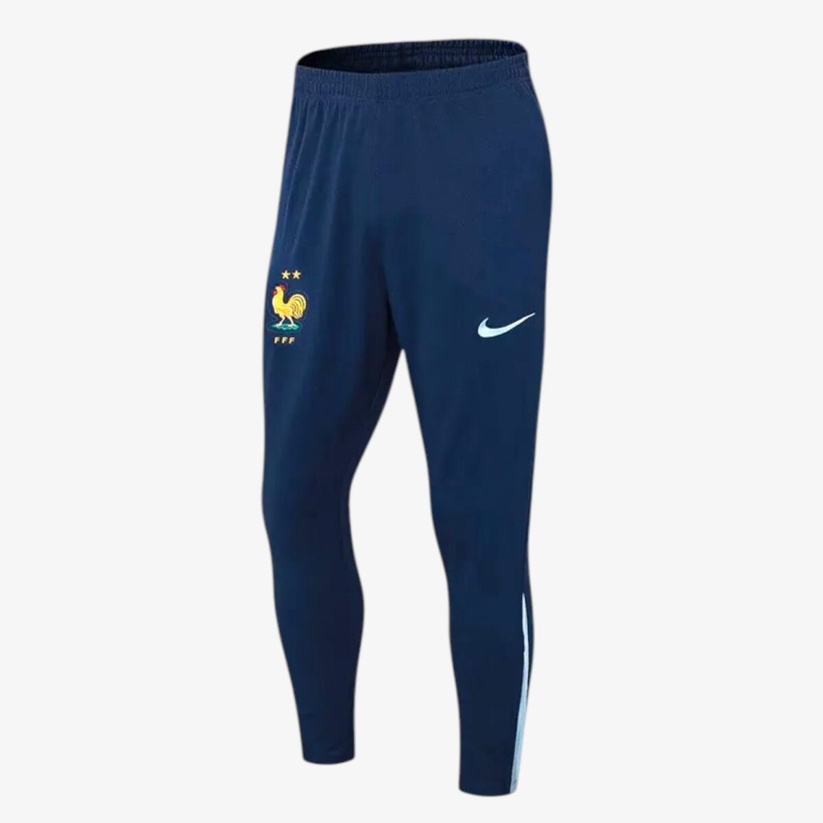 France Sapphire Blue Half Pull Tracksuit 2024/25 - Image 5