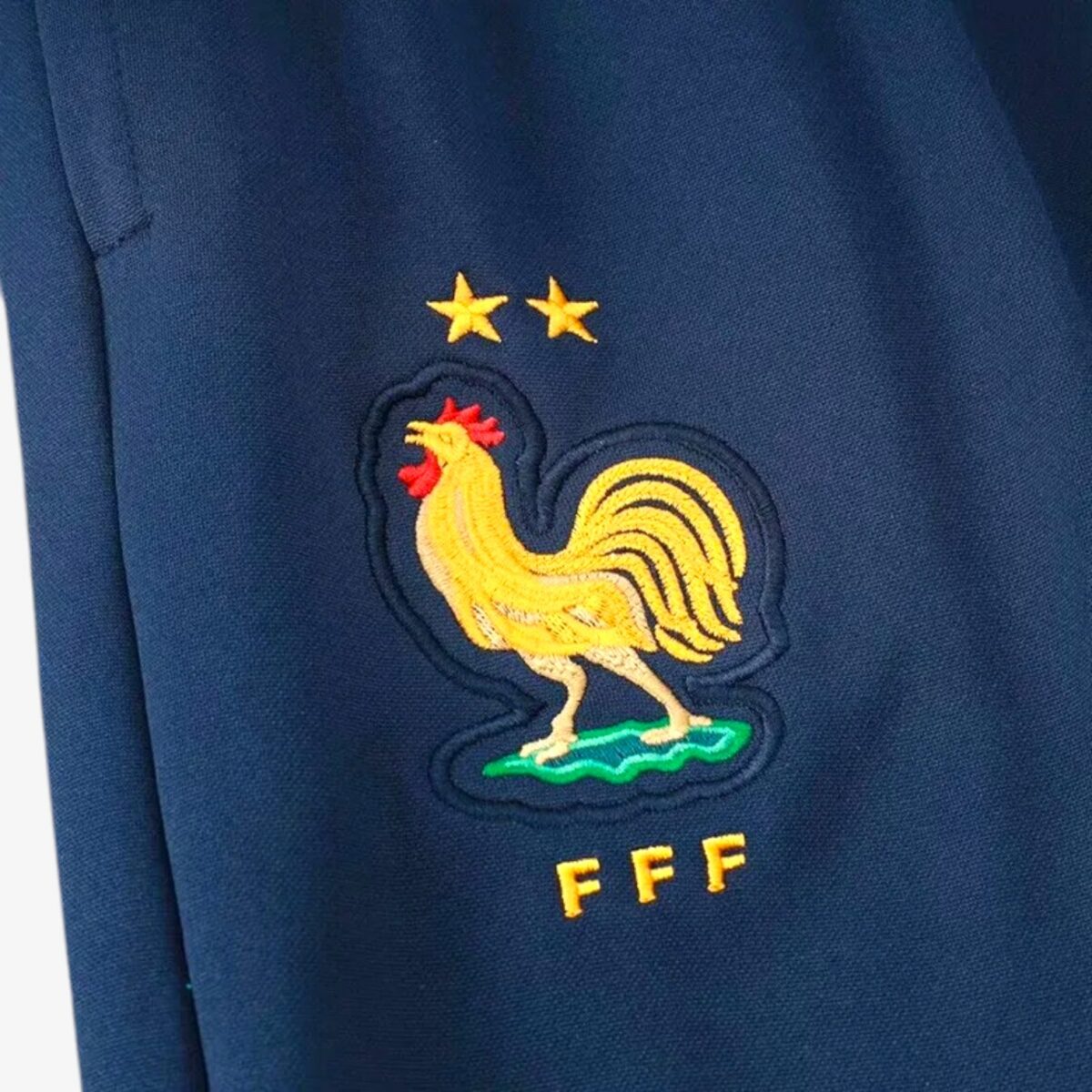 France Sapphire Blue Half Pull Tracksuit 2024/25 - Image 8