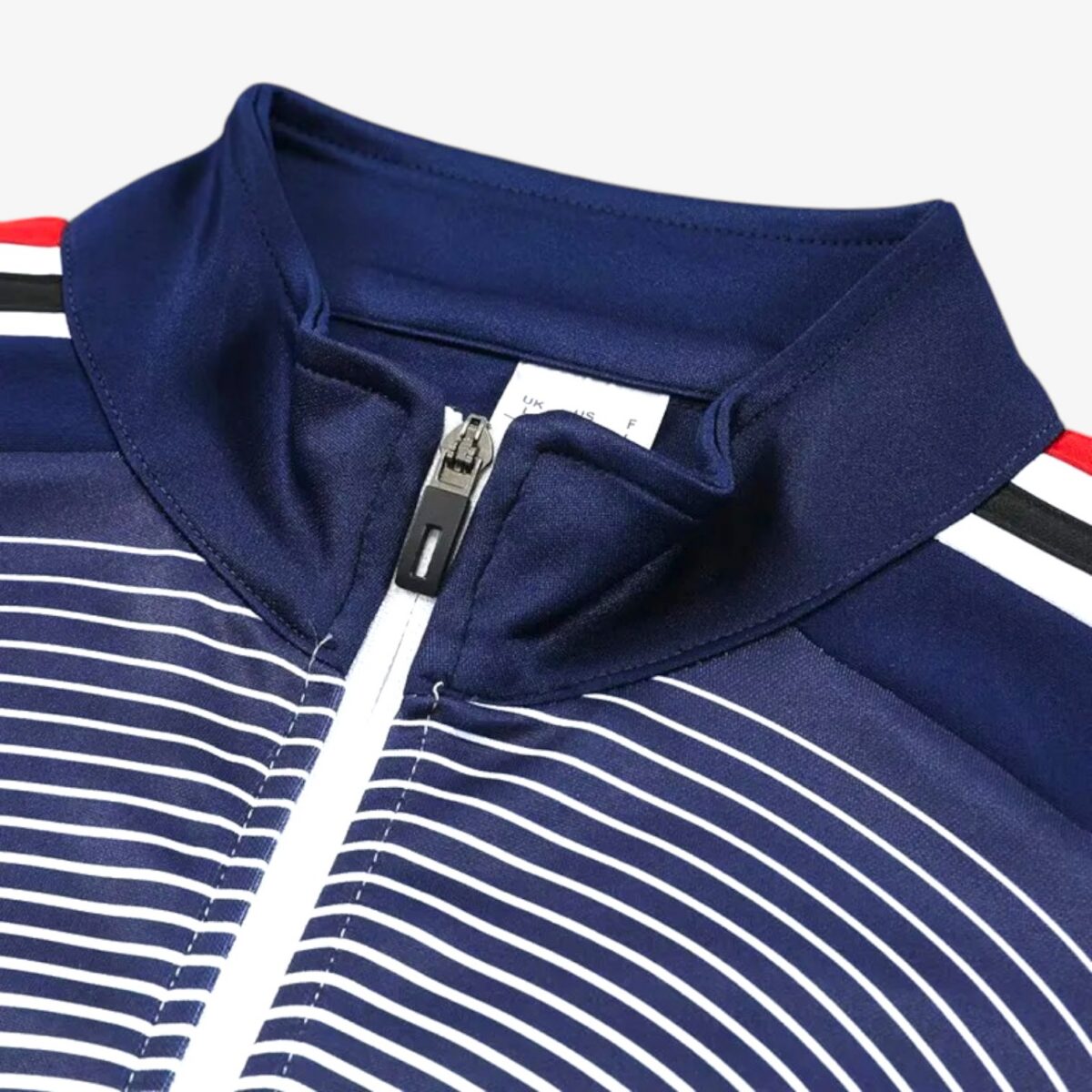 France White Blue Retro Jacket Tracksuit 2025/26 - Image 3
