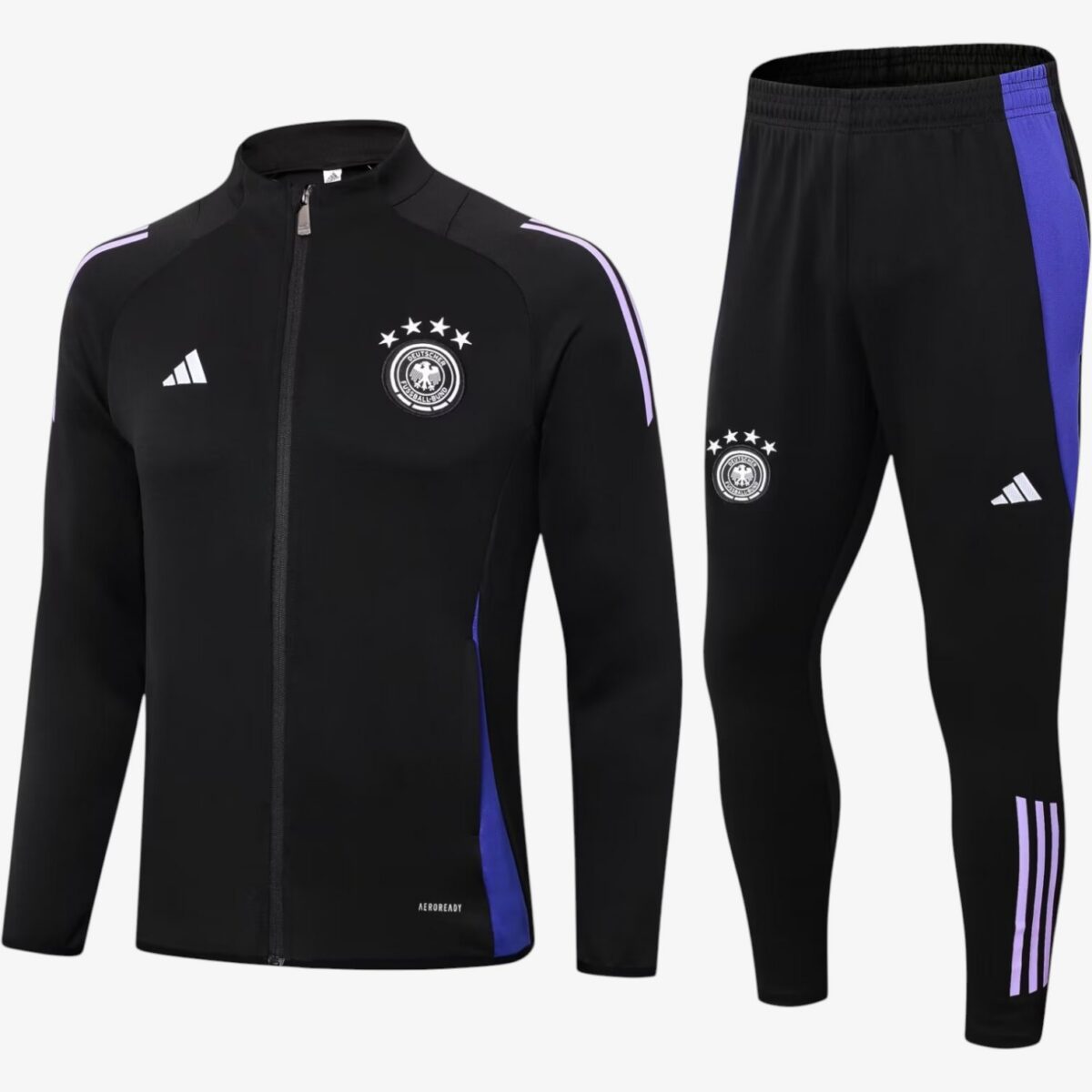 Germany Black Purple Training Jacket Sets 2024/25