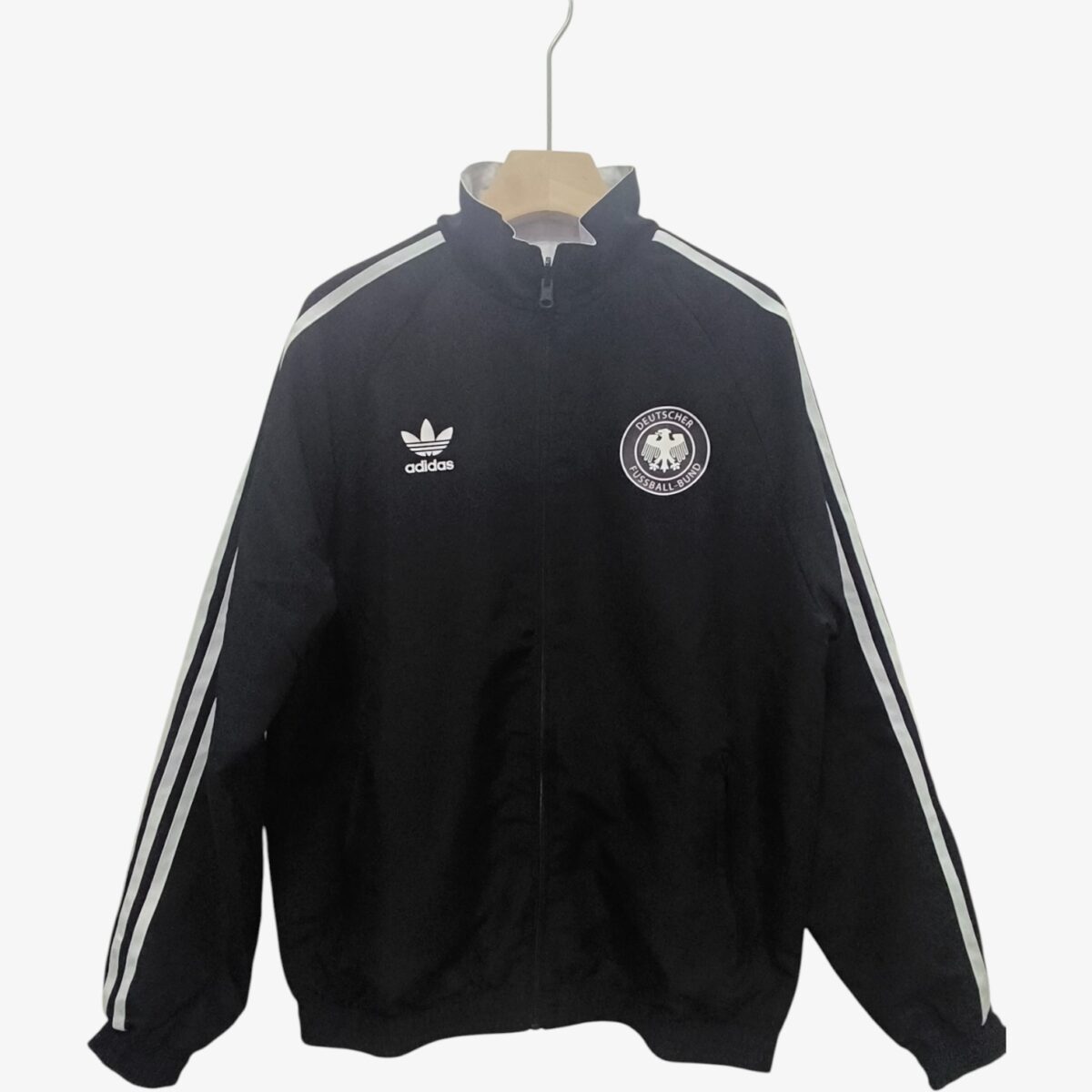 Germany Black Reversible Windbreaker 1990