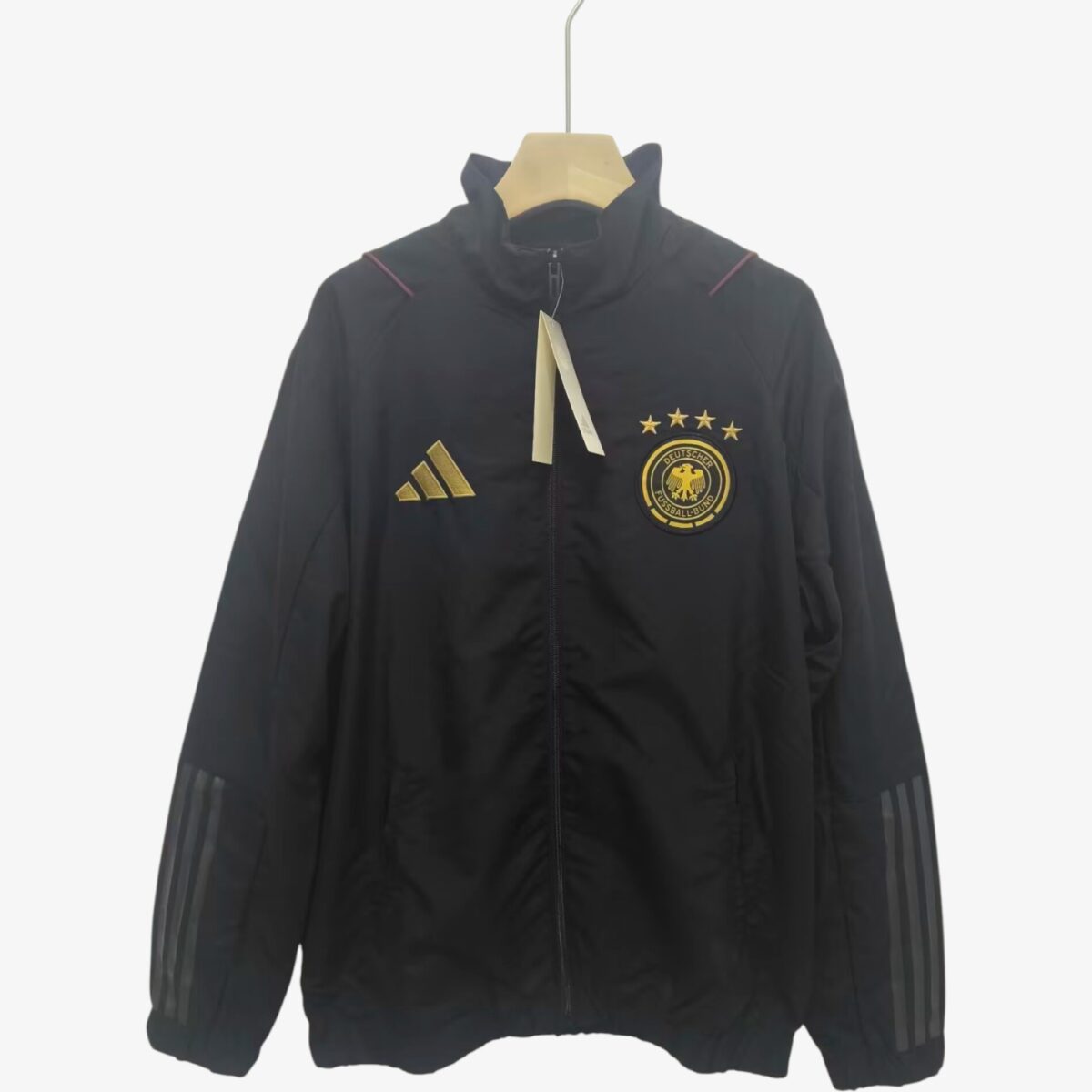 Germany Black Reversible Windbreaker 2024/25