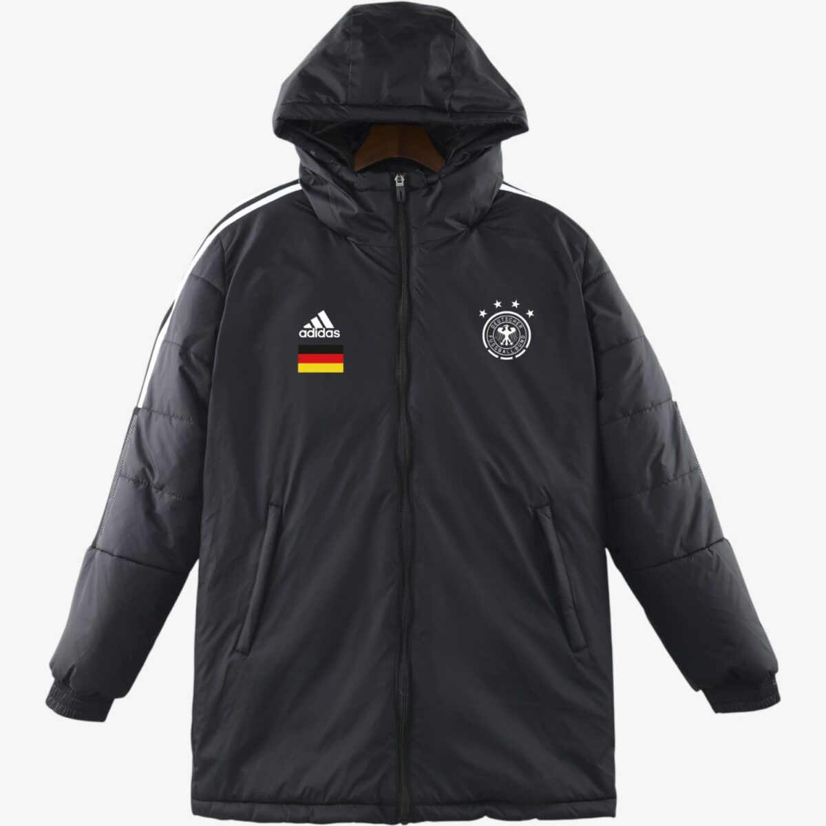 Germany Black Windbreaker Jacket 2022/23