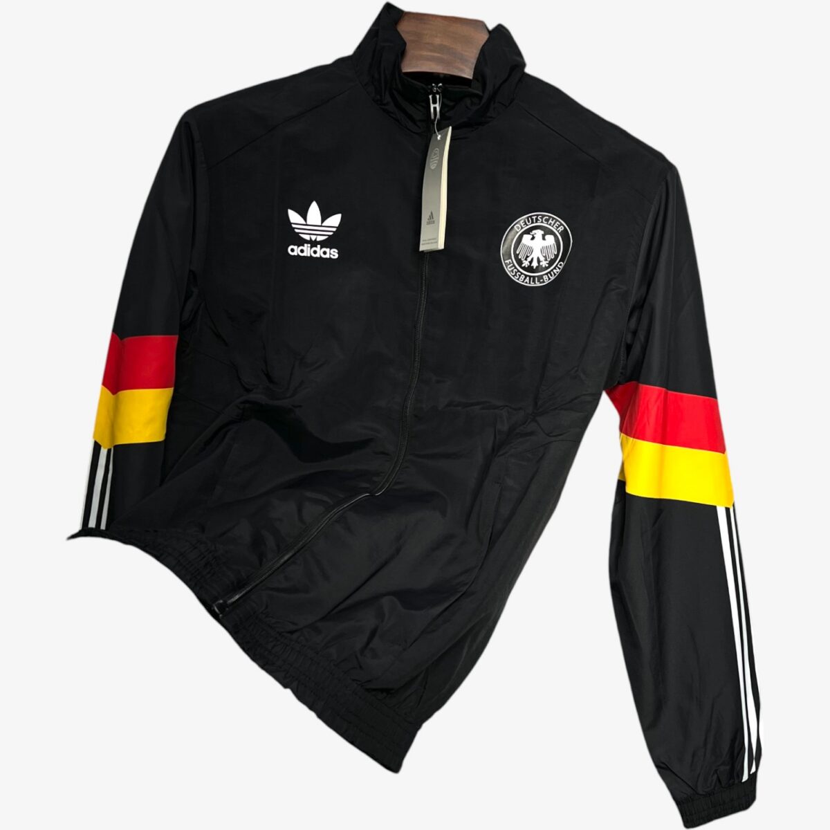 Germany Black Windbreaker  Jacket 2024/25 - Image 2