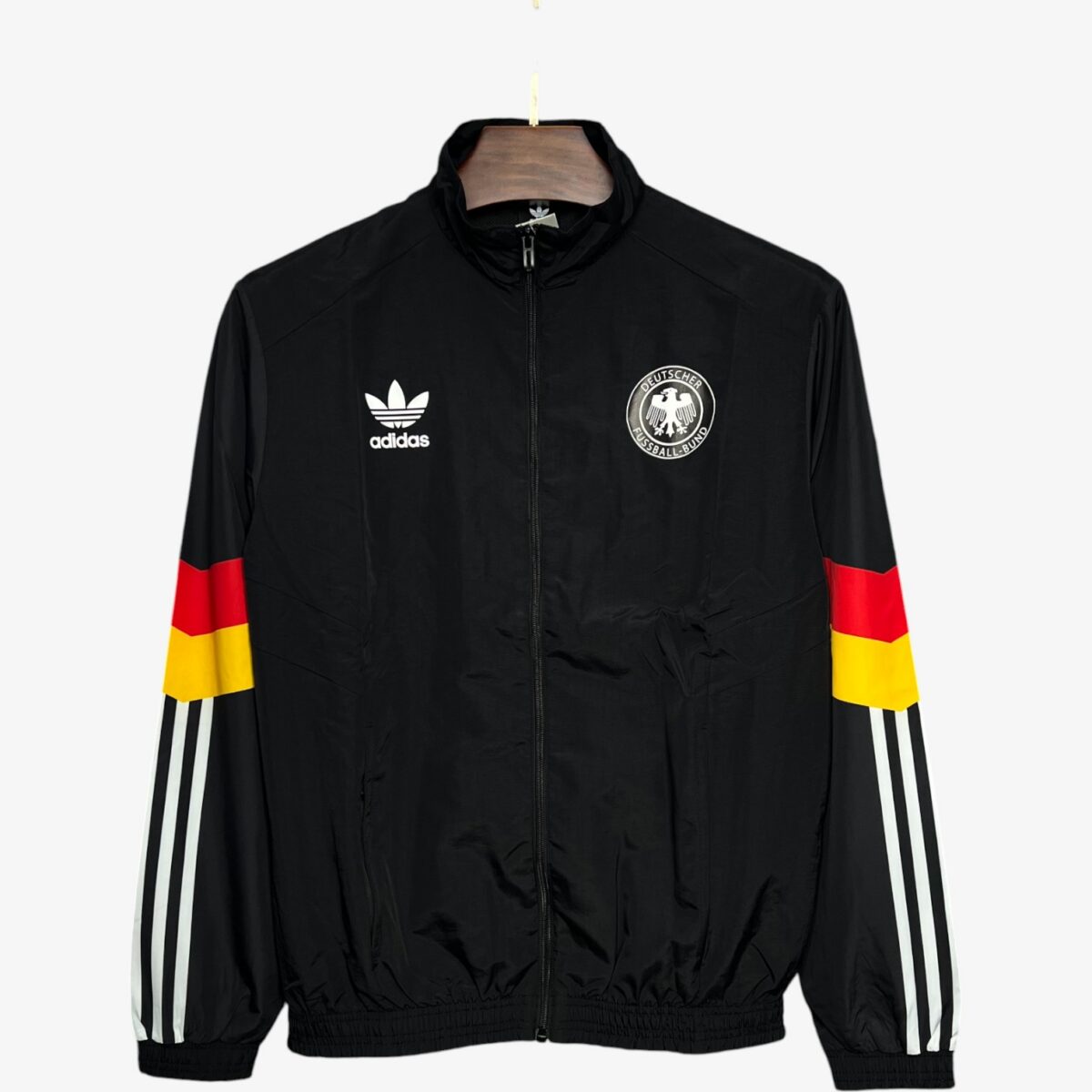 Germany Black Windbreaker  Jacket 2024/25