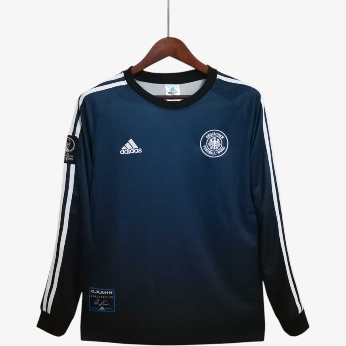 Germany Goalkeeper Long Sleeve Retro Jersey 2002