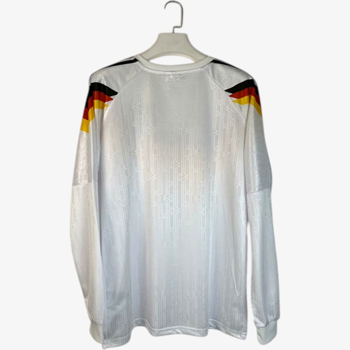Germany Home Long Sleeve Retro Jersey 1990 - Image 2