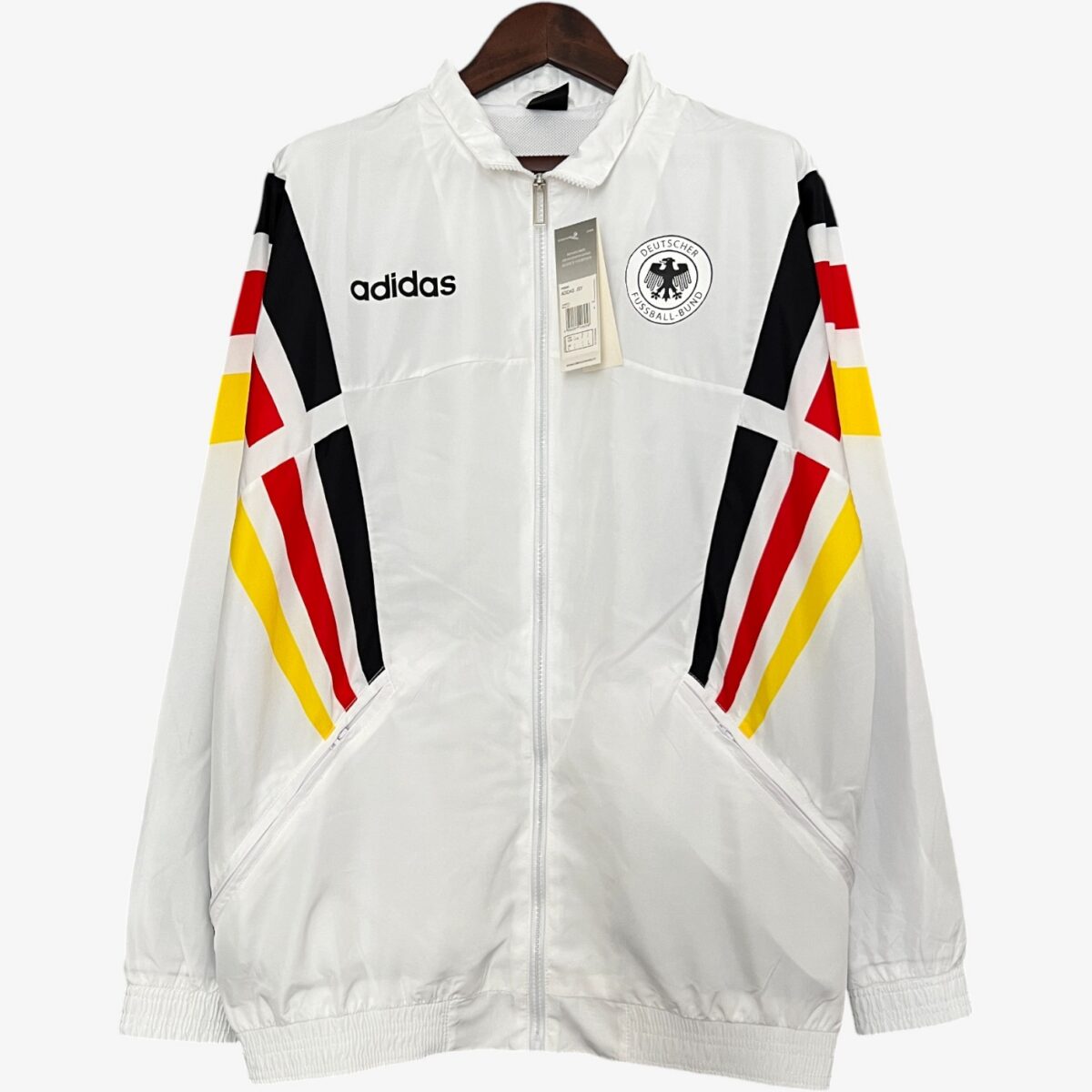 Germany White Reversible Windbreaker Jacket 2024/25