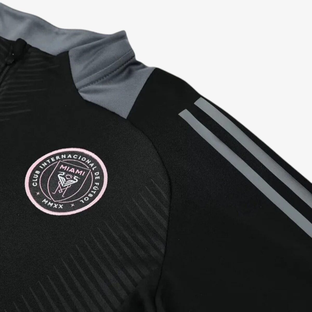 Inter Miami CF Black Half Pull Tracksuit 2024/25 — Kids - Image 11