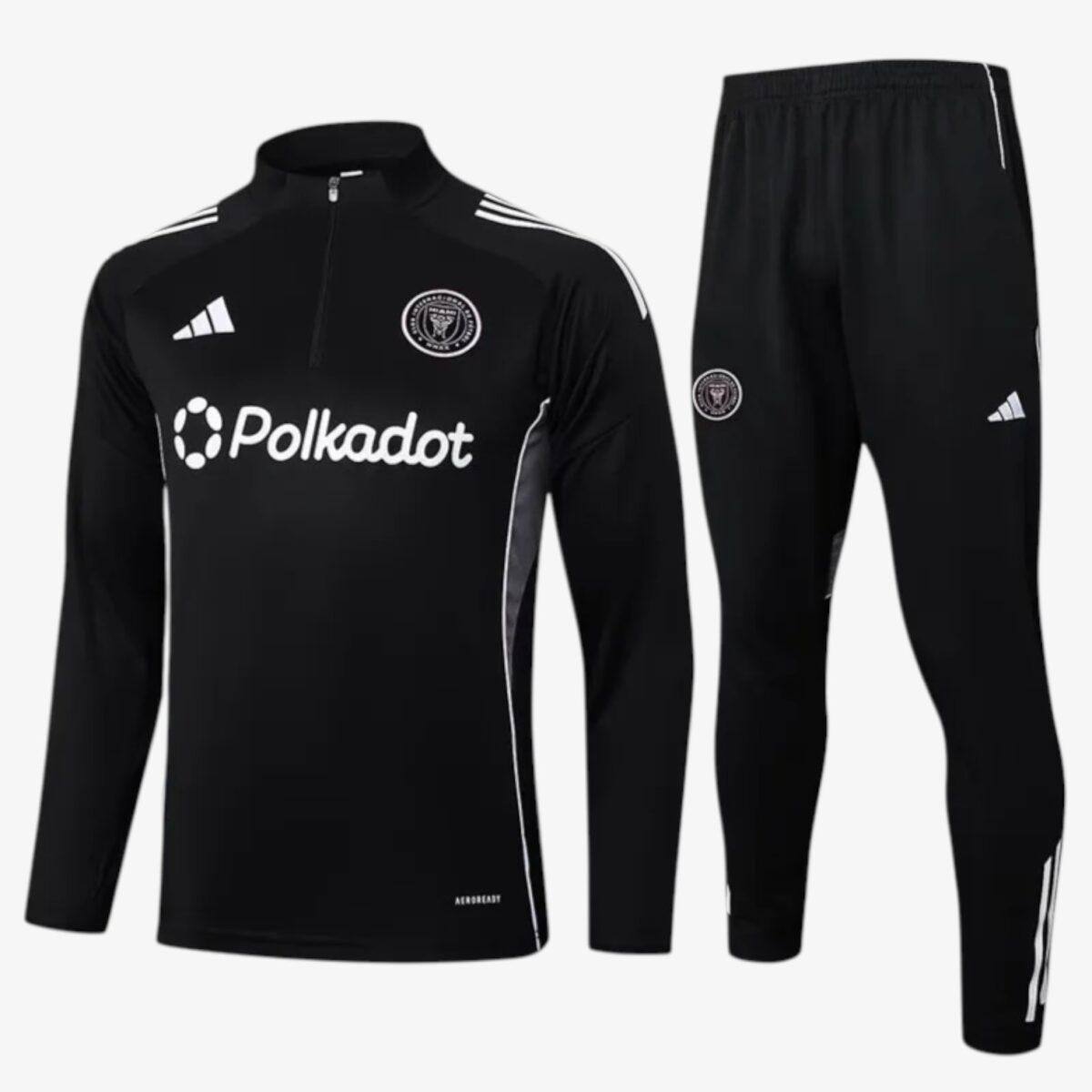 Inter Miami CF Black Half Pull Tracksuit 2025/26