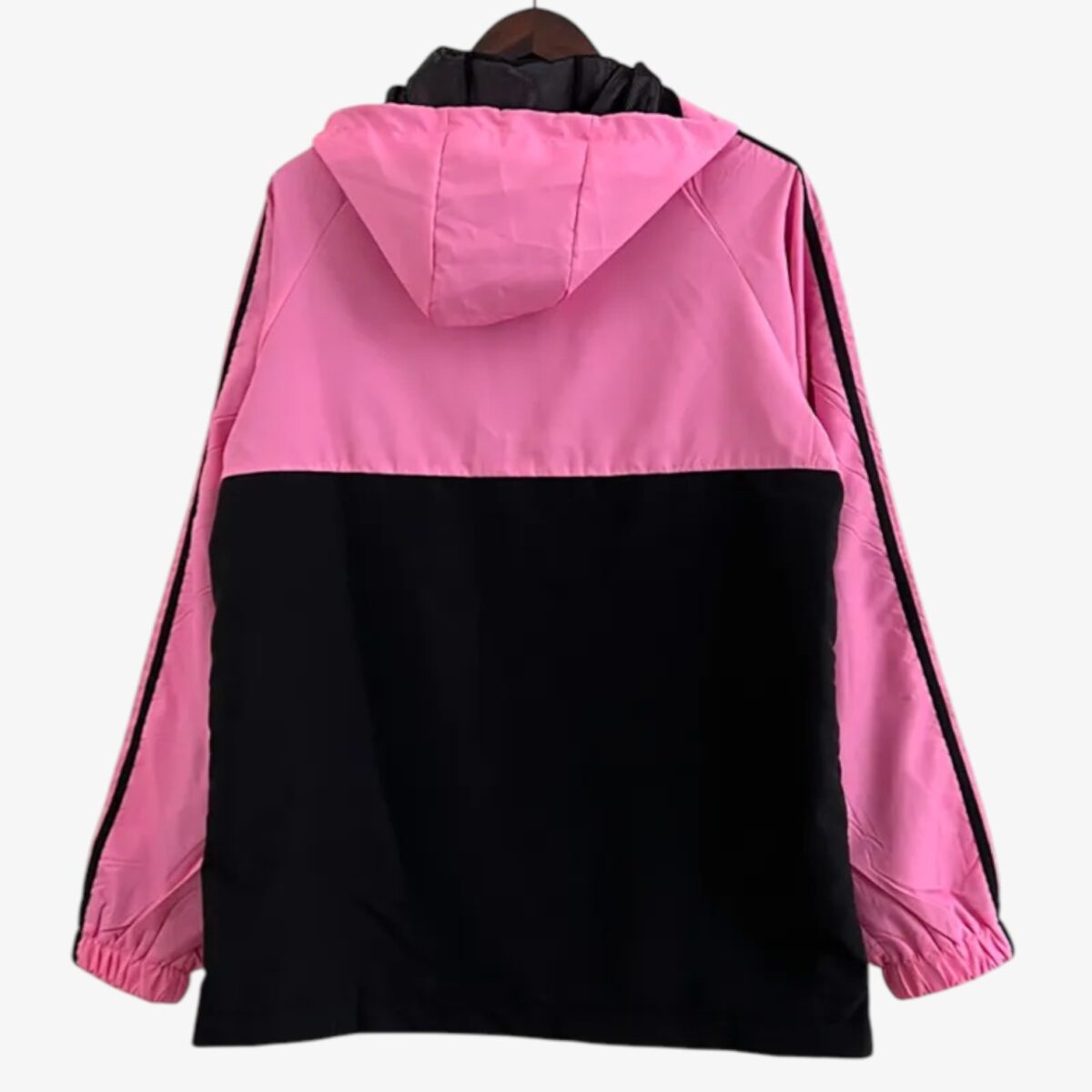 Inter Miami CF Black Pink Windbreaker 2023/24 - Image 2
