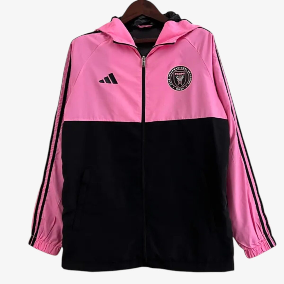 Inter Miami CF Black Pink Windbreaker 2023/24
