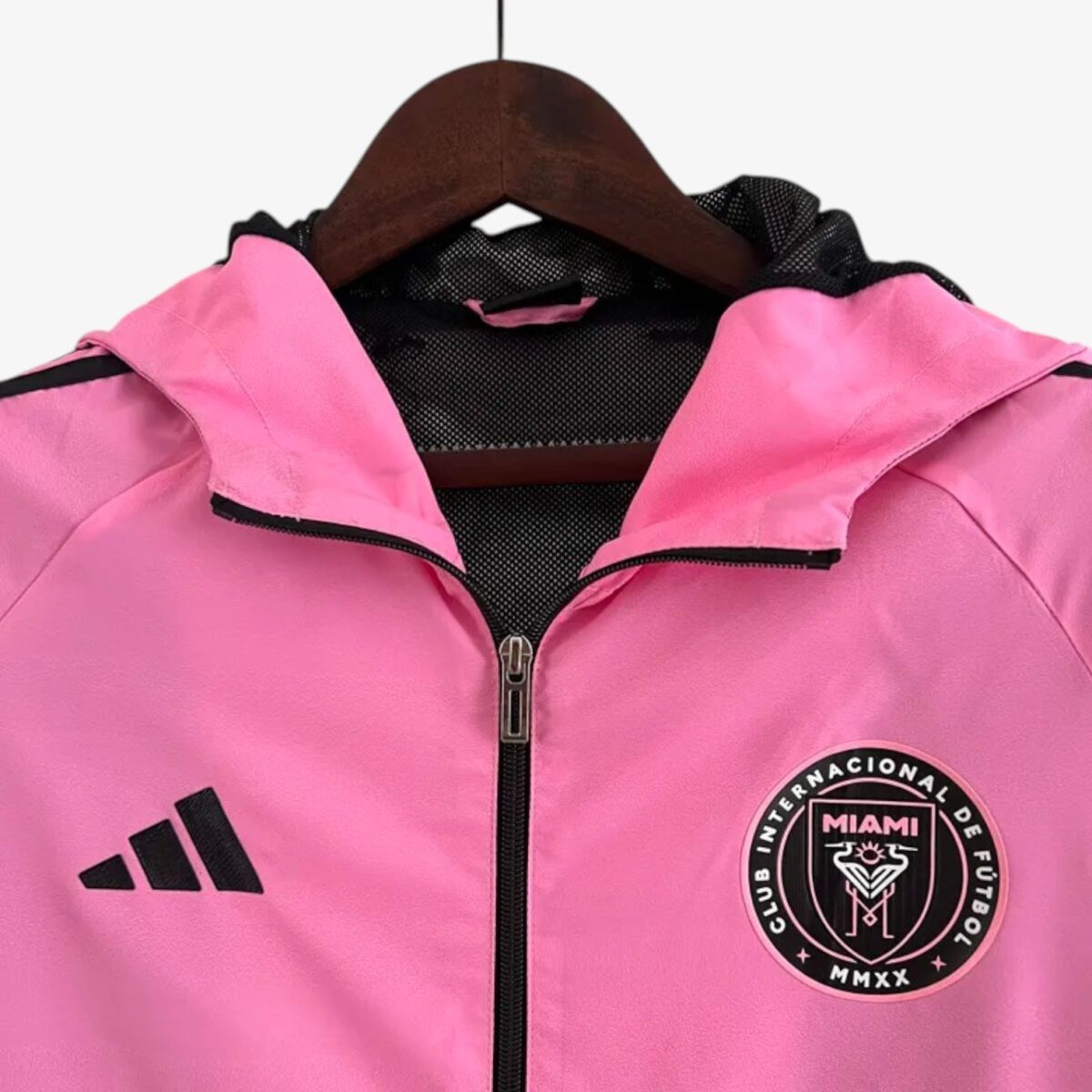 Inter Miami CF Black Pink Windbreaker 2023/24 - Image 4