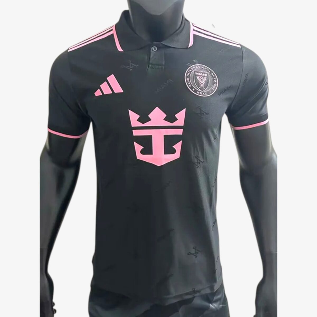 Inter Miami CF Black Training Polo Shirts 2025/26