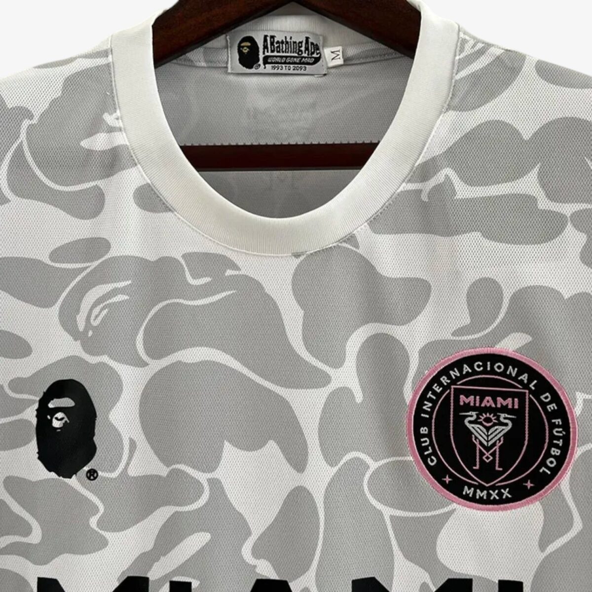 Inter Miami CF Grey White Joint Edition Jersey 2023/24 - Image 4
