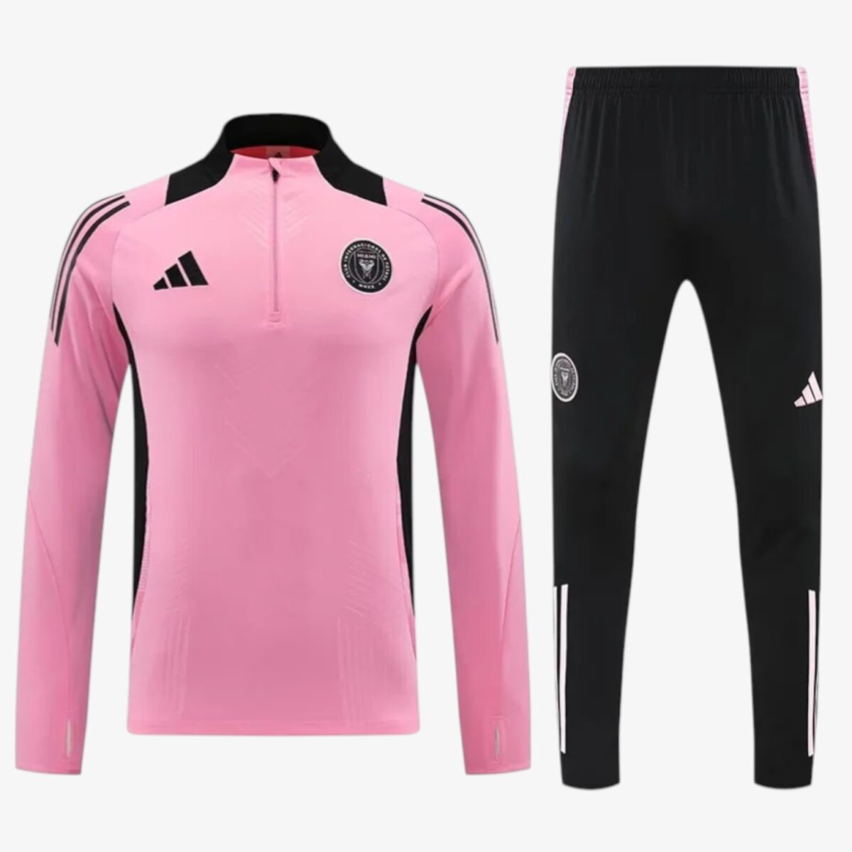 Inter Miami CF Pink Half Pull Tracksuit 2024/25 — Kids