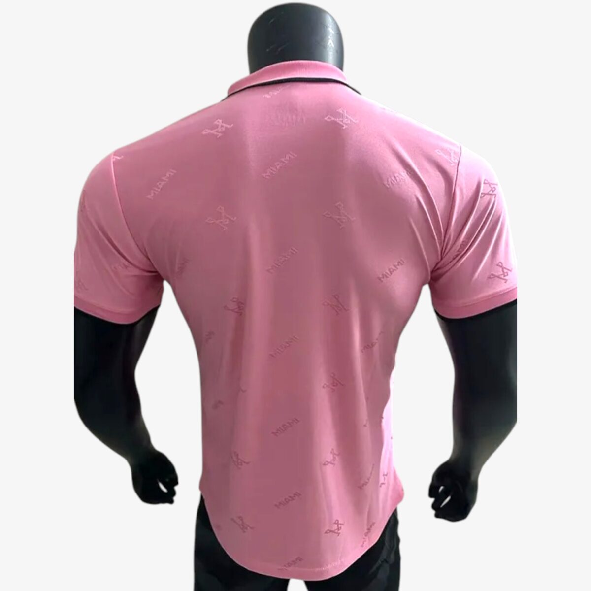 Inter Miami CF Pink Training Polo Shirts 2025/26 - Image 2