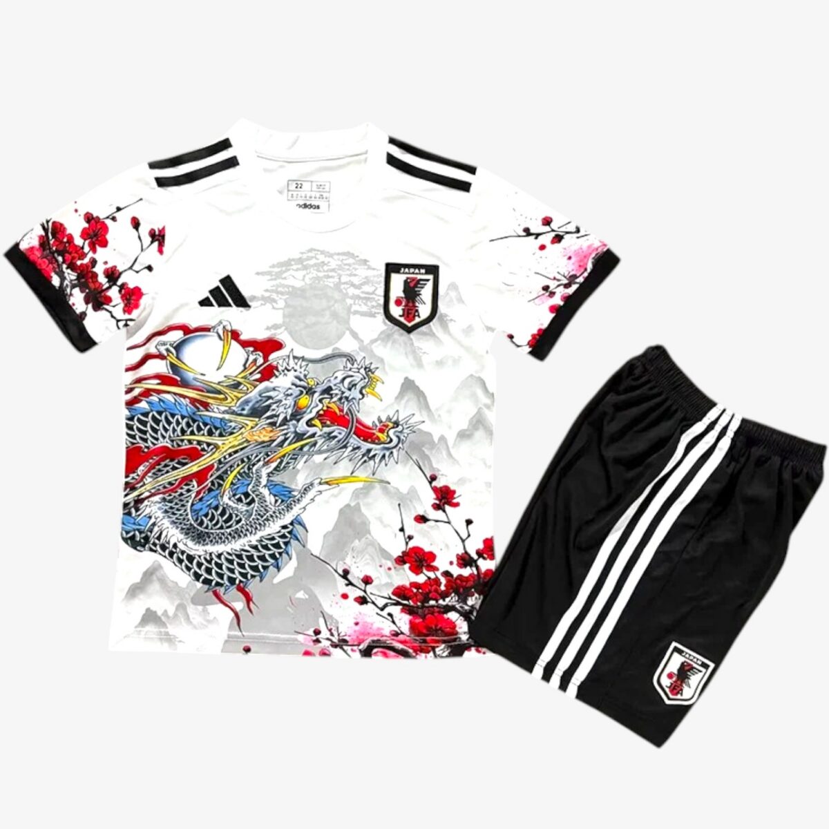 Japan Faucet White Jersey 2025/26 — Kids